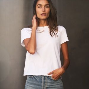 Rowan womens Tyler tee white size medium